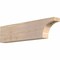 Ekena Millwork Huntington Smooth Rafter Tail, Douglas Fir, 3 1/2"W x 8"H x 32"L RFT04X08X32HUN00SDF - alternate 1
